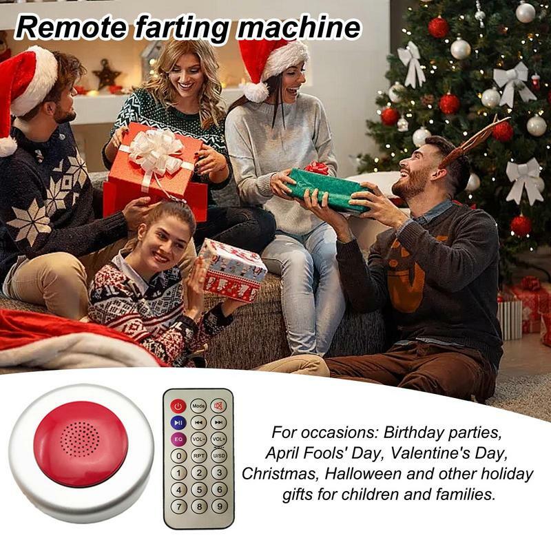 Remote Control Fart Machine 50 Realistic Sounds April FoolsDay Funny Tricky Toy Novelty 32.8 Ft Range Wireless Controlled