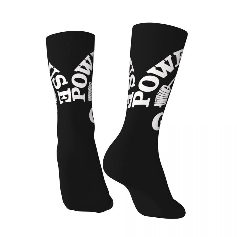 Модные спортивные носки Powerhouse унисекс для спортзала, бодибилдинга, фитнеса, зимние теплые носки с забавным принтом, сумасшедшие носки в уличном стиле