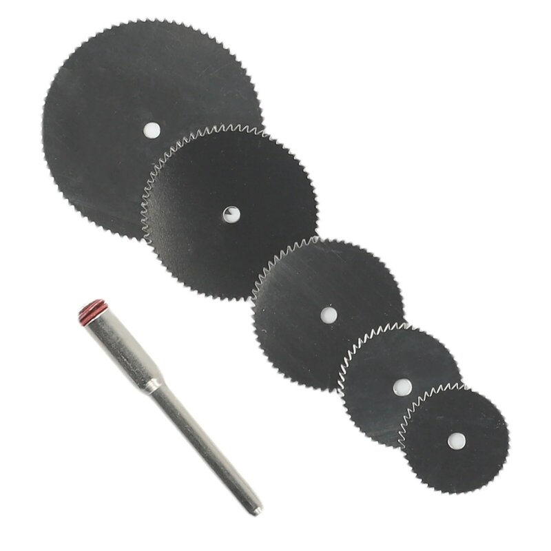 Mini hoja de sierra Circular, disco de corte de molienda eléctrica, herramienta rotativa para cortador de Metal Dremel, herramienta eléctrica, discos de corte de madera, 6 piezas