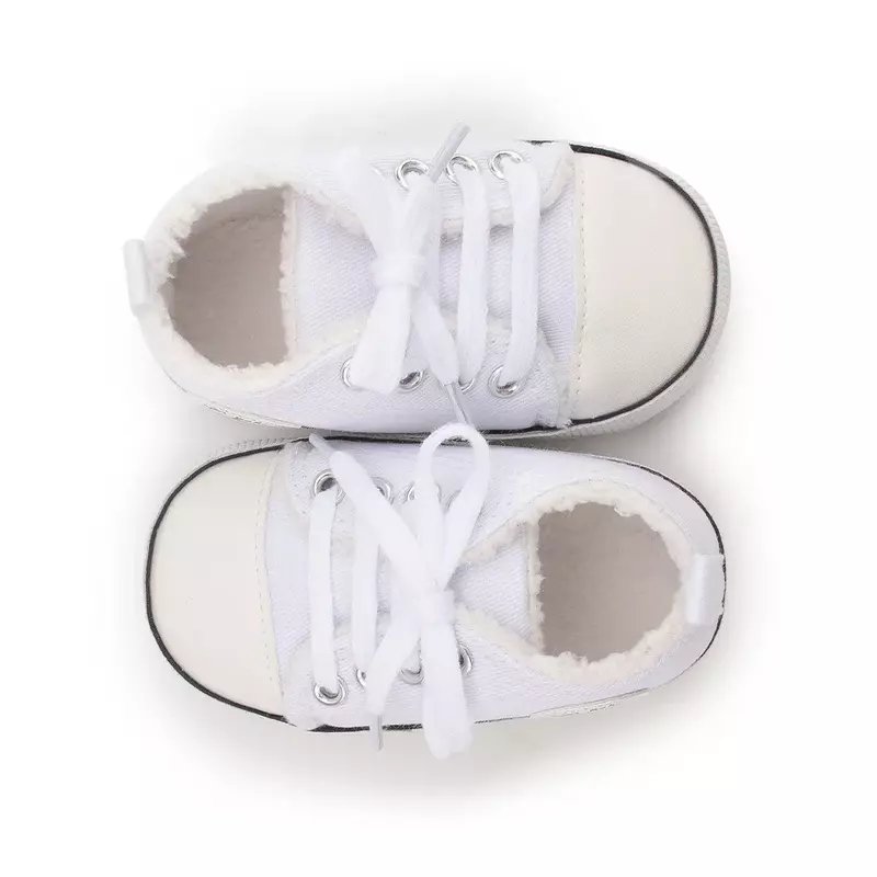 Sepatu Kanvas Bintang Berujung Lima Baru Lahir Sepatu Bayi Sneakers Kasual Cocok untuk Semua Sepatu Balita Bayi Laki-laki Bayi Perempuan Sol Lembut Antiselip