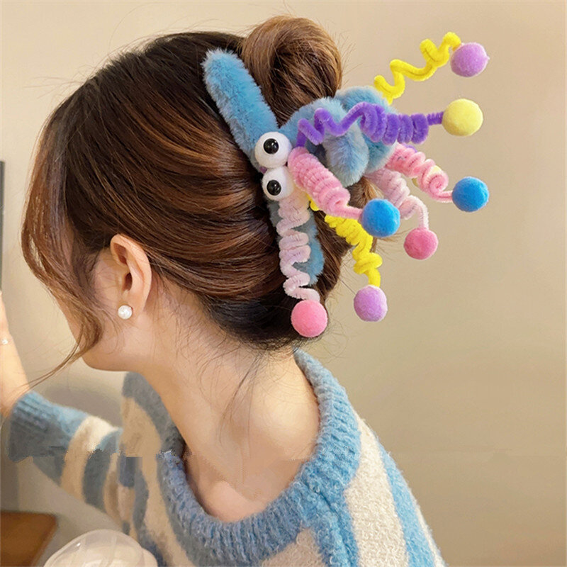 Aksesori rambut indah bando klip cakar rambut cakar rambut lucu stik jepit rambut lucu dekorasi manis untuk wanita gadis