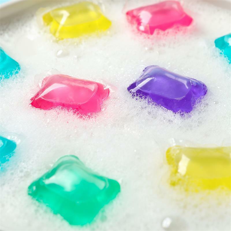30 pz potente palla da bucato perline portatile macchie Film Gel capsule viaggio lavaggio liquido detergente per la pulizia della casa