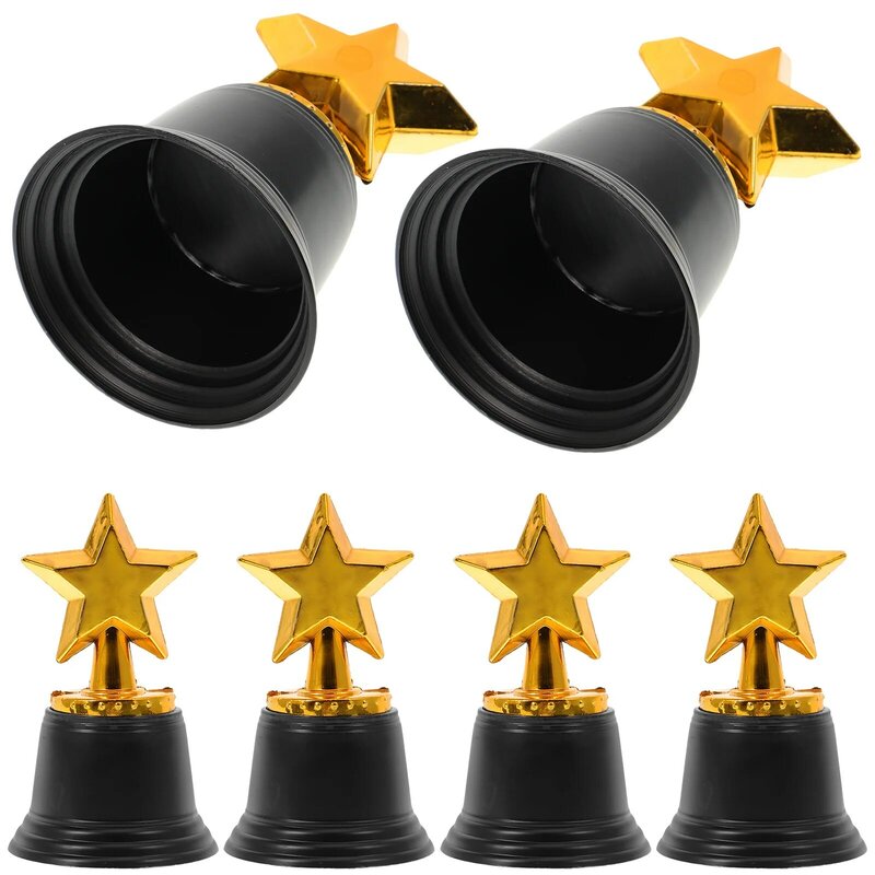 Toyvian-Star Gifts Pack for Kids, Classic Party Favors, Props, Rewards Winning, Small Award, 6 Bulk, 4.8 in
