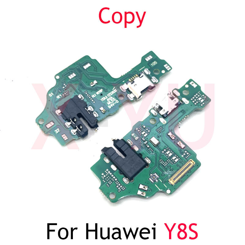 Original For Huawei Y7A Y8S USB Charging Dock Port Connector Microphone Flex Cable