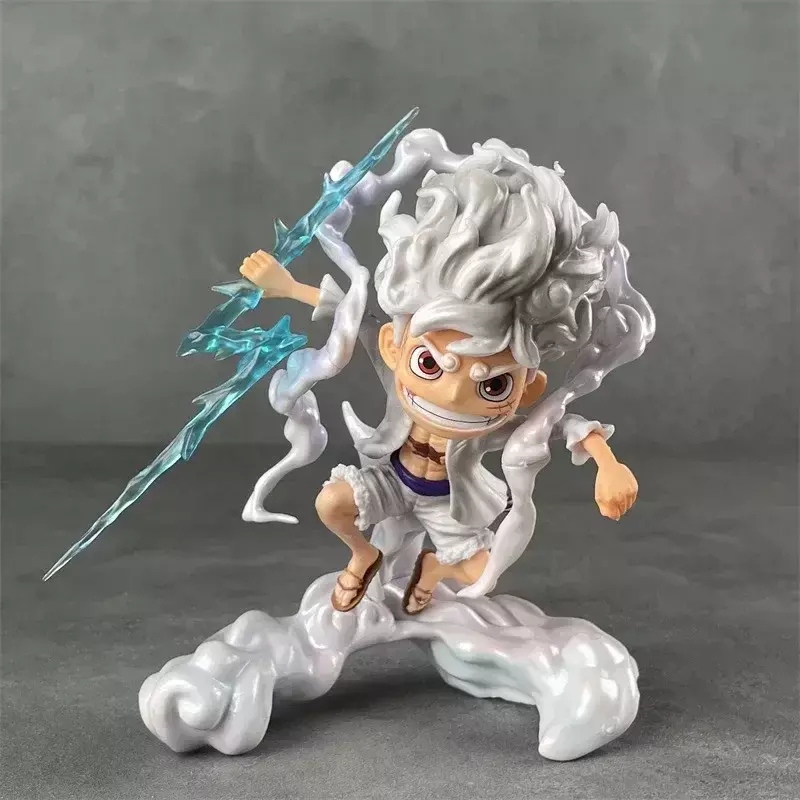 One Piece Anime Figura Brinquedos, SD Nika Luffy, Figurinha 5ª Engrenagem Awake, PVC Action Figures, Modelo de Coleção, Presentes Ornamentos, 16cm