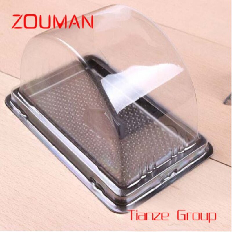 Custom , PET Plastic Fruit Packaging Box Blister Transparent Salad Container Clamshell Vegetables Plastic Drying Tray food Conta
