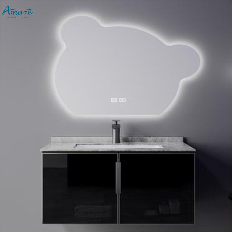 Manufacturer Hot Sell Customized Design Modern Style Wall Mounted Vanity Set Bathroom Cabinet