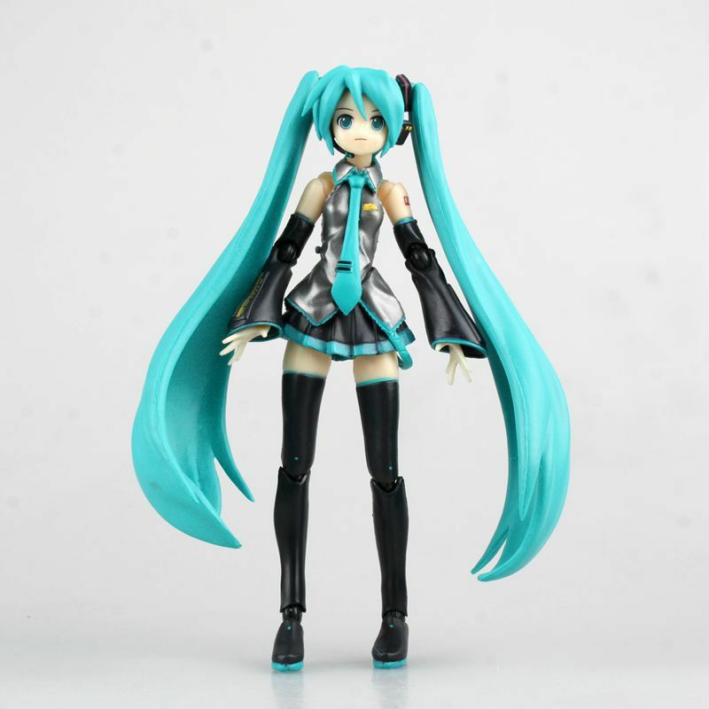 14CM Anime Action Figure Figma 014 Onion Hatsune Miku Kawaii Pvc Peripheral  Model Doll Figurals Collect ornaments Toys gifts