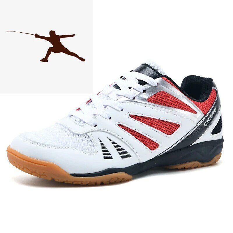 Sapatos de Badminton Profissional Masculino e Feminino, Sapatos de Treino ao Ar Livre, Tênis Unisex Fitness