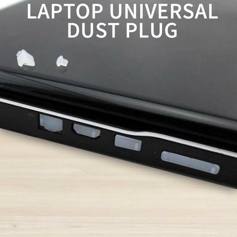 13 PCS 9 Types Anti Dust Plugs Laptop USB Stoppers Practical Stable Computer Laptop Port Dust Covers For Computers PCs Lapt