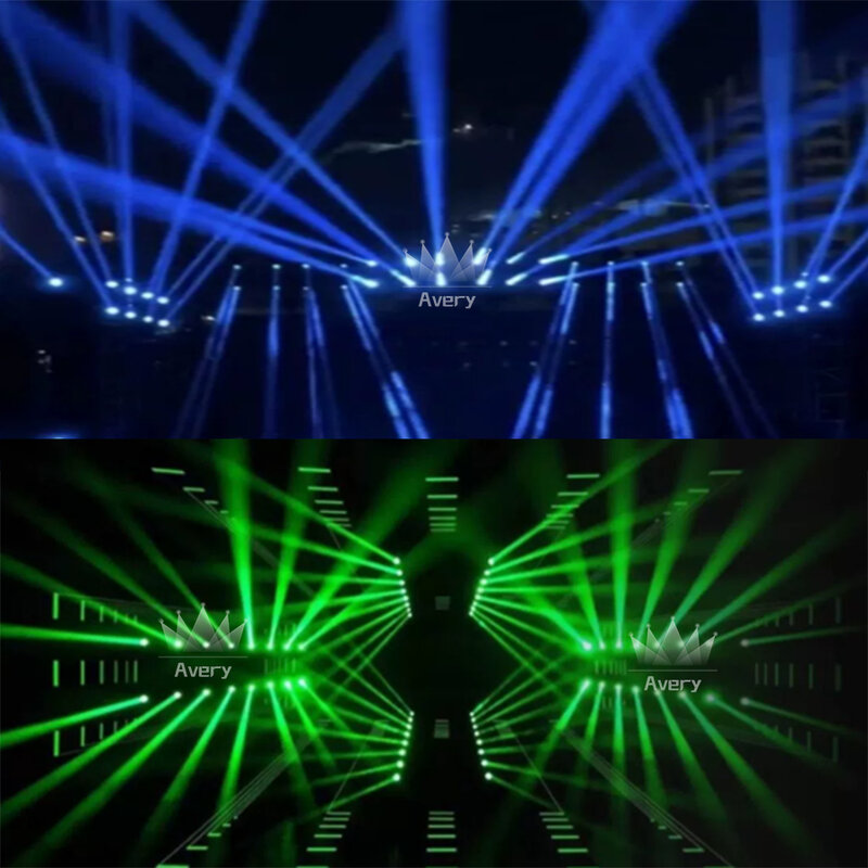 0 Tax 6PCS 350W Moving Head Beam Spot Stage Effect Lighting For Dj Disco Night Club Wedding Decoration Gobo Fixture Dj Effect