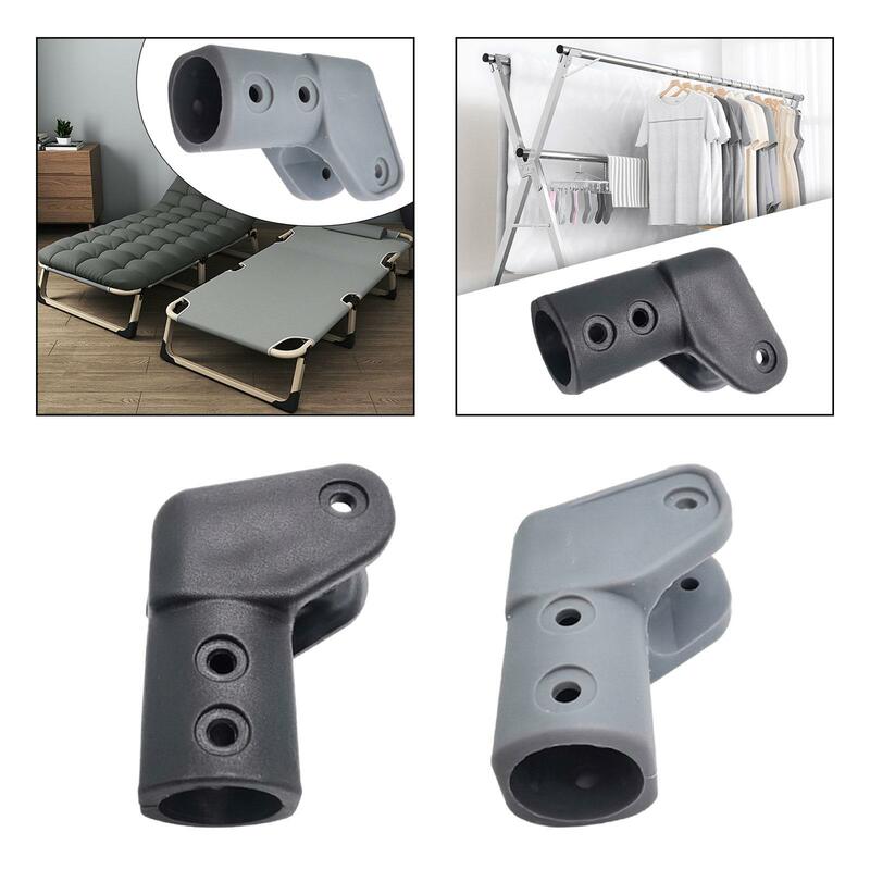 Konektor tempat tidur berkemah serbaguna, pelindung furnitur colokan untuk kaki meja kursi berkemah mendaki luar ruangan