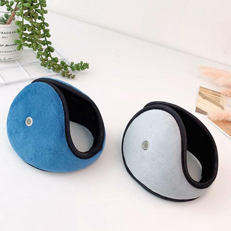 Winter Earmuffs Solid Color Ultra-Thick Windproof Ear Warmers Outdoor Plush Ear Covers