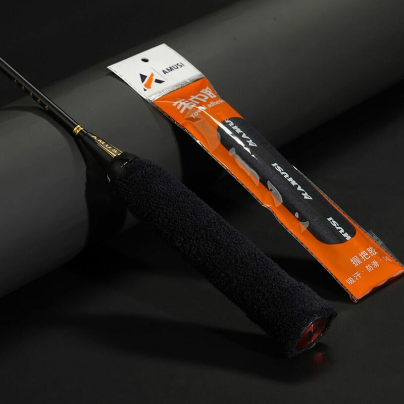 Утолщенная лента для ракетки для бадминтона, Нескользящая лента из микрофибры, поглощающая пот, прочный ремень для ручки ракетки для бадминтона