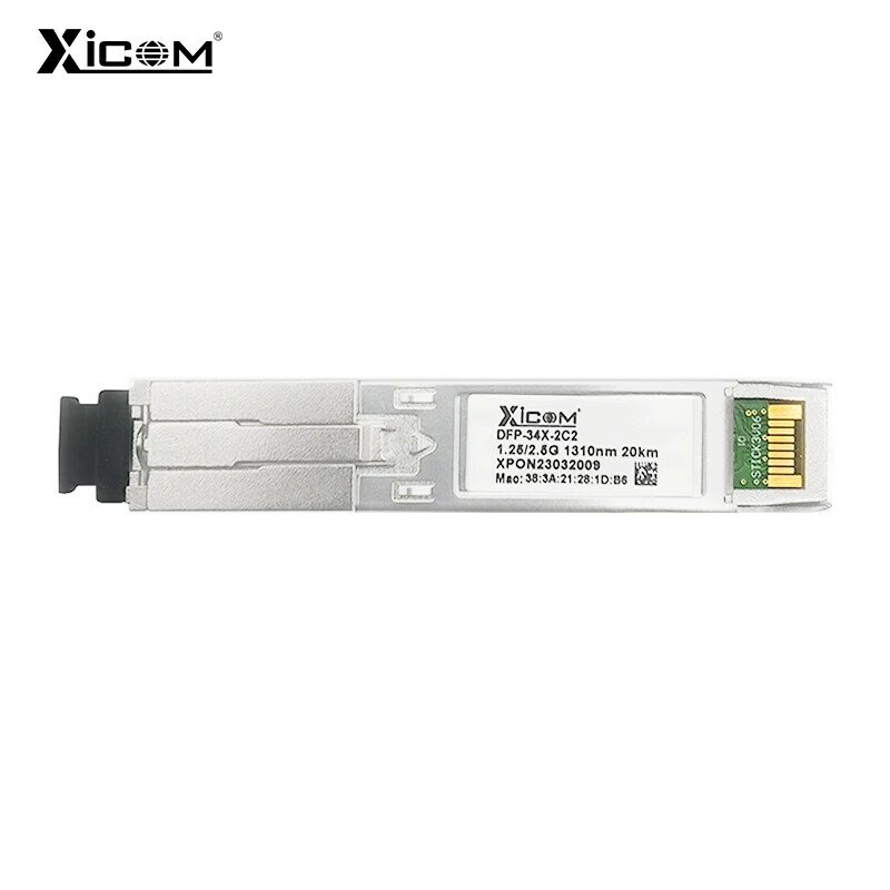 Déchets XPON Stick avec connecteur discreSC, OLT ONU, DDM, Modem Pon Tech Ont, 20KM, 1.25G, 2.5G, 1310nm, 1490nm