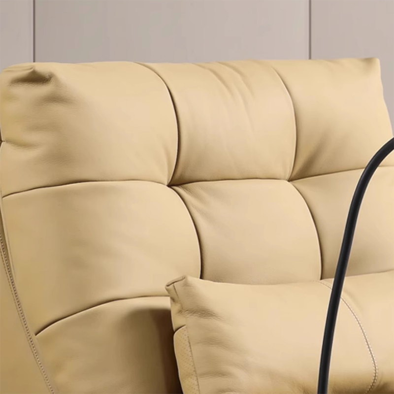 Cadeira ergonômica elétrica para adultos, massagem reclinável, sofá único, mobília do lazer, sala de estar, luxo