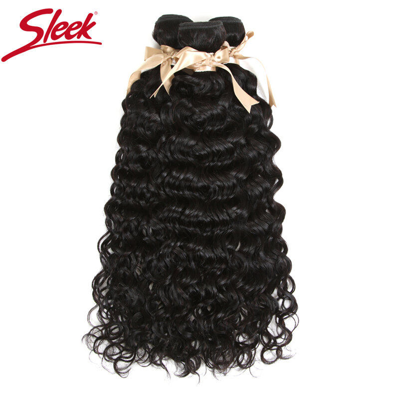 Sleek 28 Zoll Menschliches Haar Bundles Curly Haar Bundles Wasser Welle Remy Brasilianische Haar Extensions Bundles Weave Bundles Haar