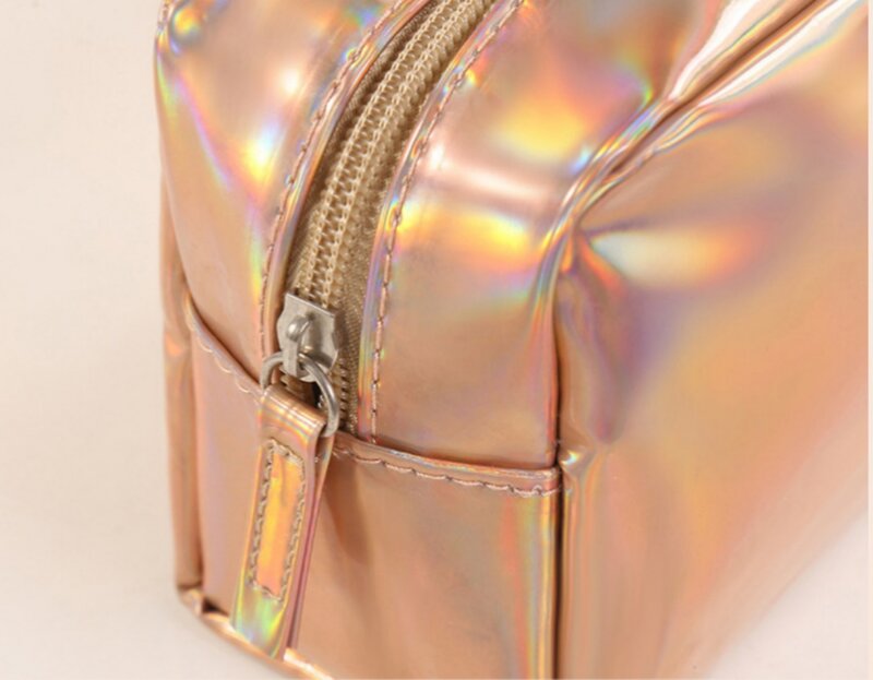 Nuova borsa per il trucco Laser solida personalizzata Ins Style borsa da viaggio portatile per lavare e guarnire il sacchetto regalo per eventi di trucco