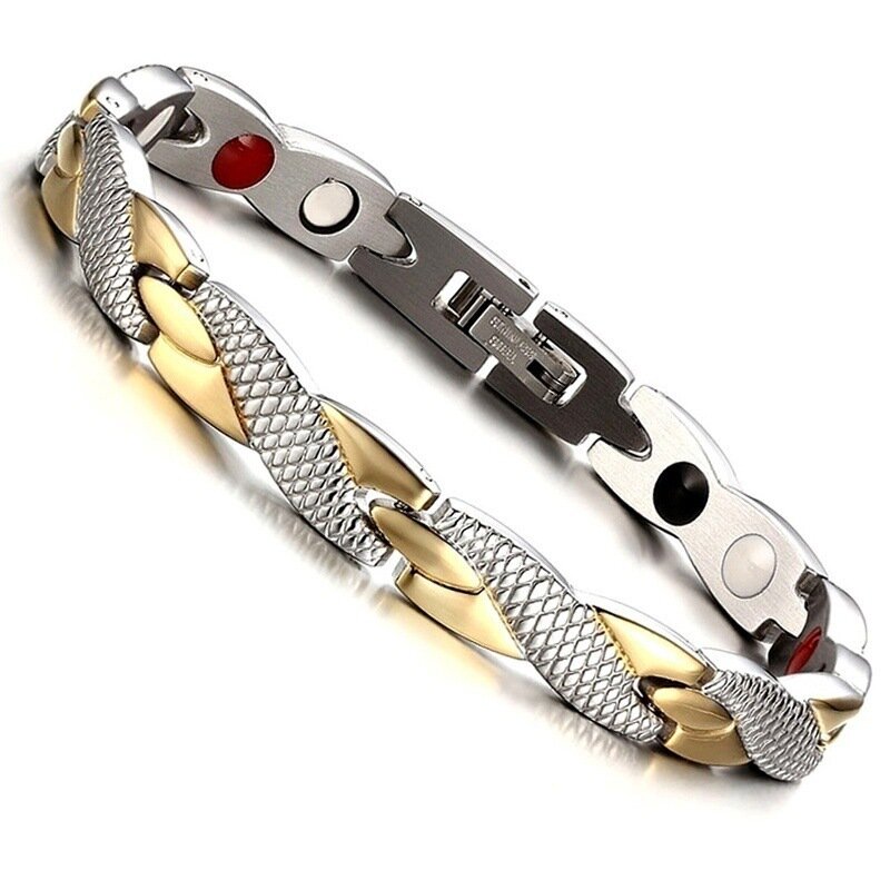2024 Nieuwe Eenvoudige Mode Paar Armband Goud Rvs Armband Heren Armband Heren Sieraden