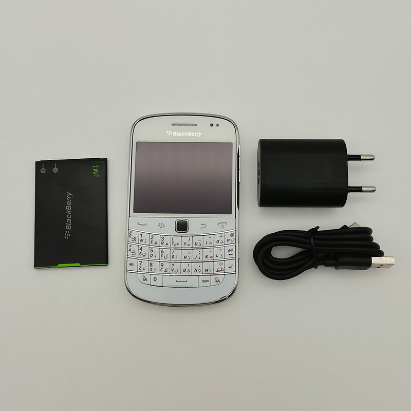 BlackBerry Bold Touch 9900-teléfono móvil Original desbloqueado, 8GB, 768MB de RAM, cámara de 5MP con teclado en inglés o árabe, Envío Gratis