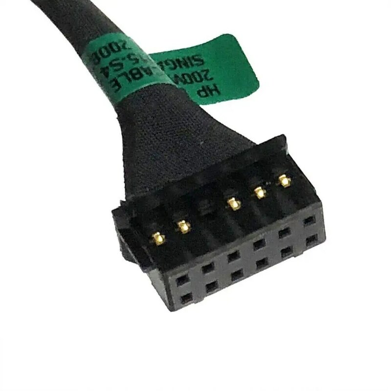 Soket Jack daya DC pasang Port pengisian dengan pengganti kabel untuk HP 15-DK L52815-S41 L52815-Y41