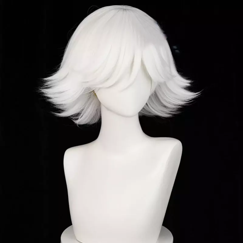 Anime Kamisama Love Kamisama Kiss Mizuki wig Cosplay dewasa uniseks tahan panas sintetis putih Aksesori pesta Halloween