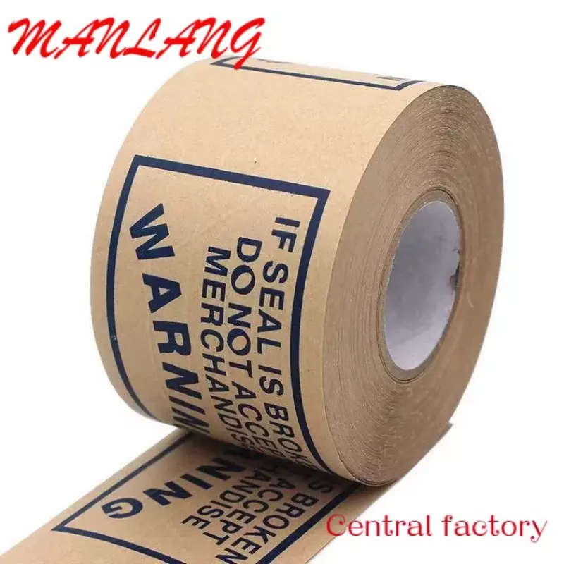 Custom  2% Discount  Strong Custom reinforced gummed Printed Kraft Paper Tape