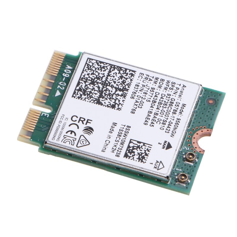 9560 9560NGW dwuzakresowy karta WiFi 802.11ac ax bezprzewodowy NGFF dla. 2 dla KEY E WiF Dropship