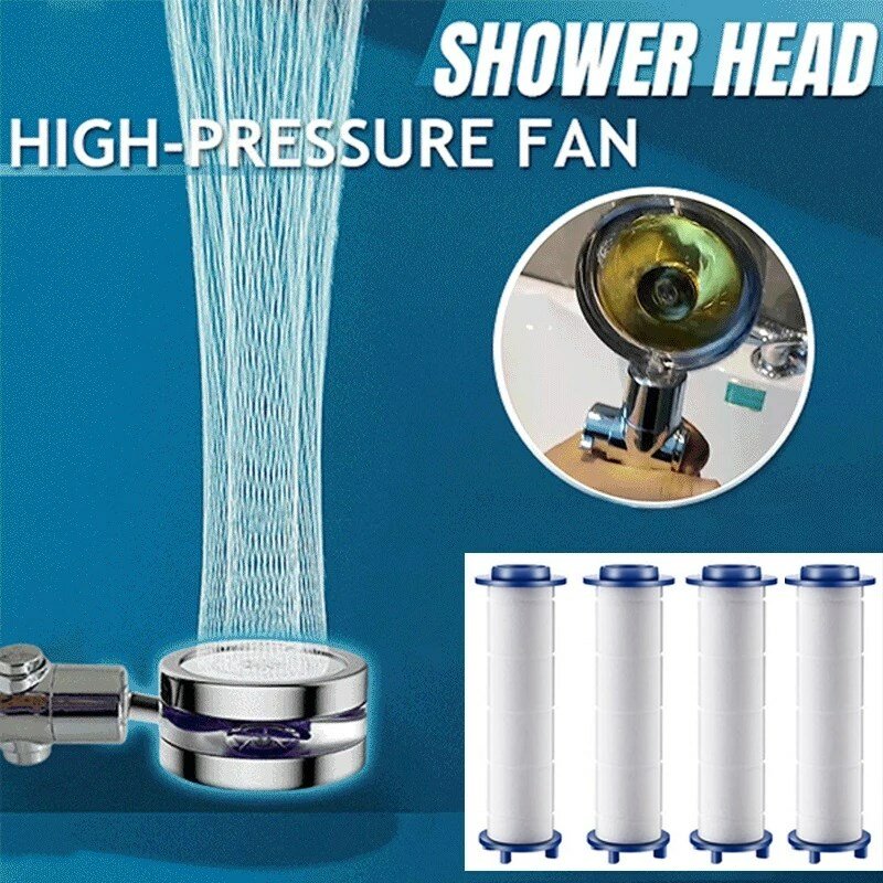 8 pçs cabeça de chuveiro substituição pp algodão filtro cartucho purificação água do banheiro acessório mão pulverizador banho