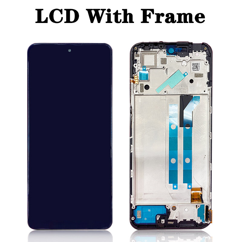 Uji untuk Xiaomi Poco X4 Pro 5G 2201116PG LCD dengan rakitan Digitizer layar sentuh untuk bagian pengganti LCD Poco X4Pro 5G