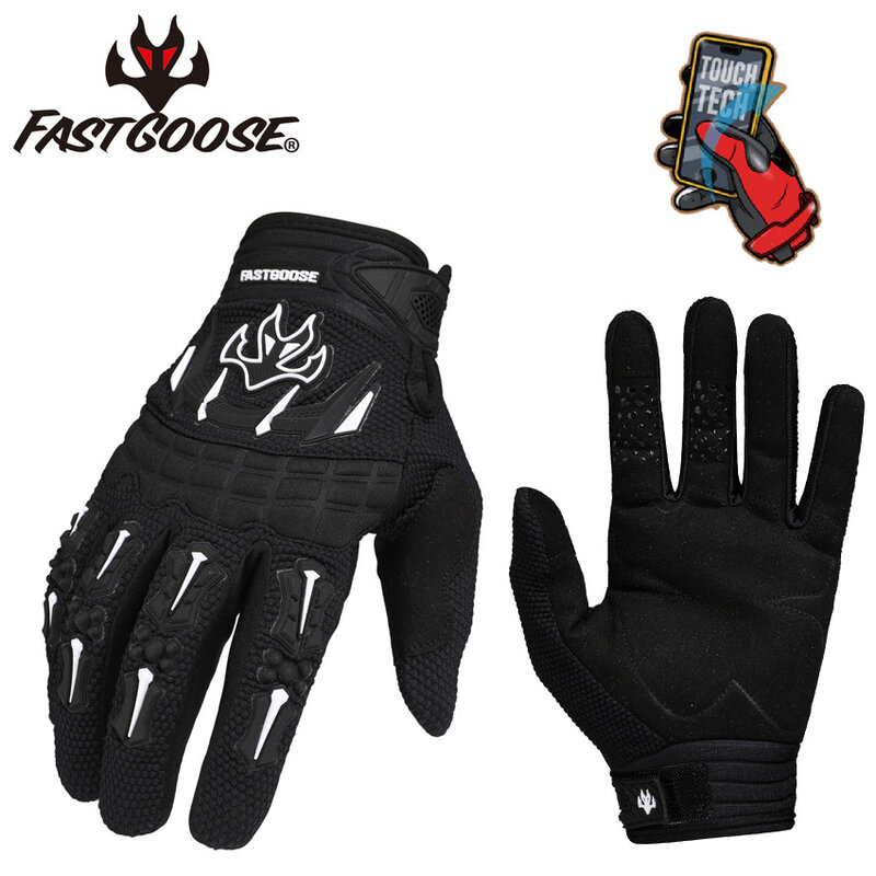 Перчатки FASTGOOSE MX для мотокросса, для горного велосипеда, для горного велосипеда, для езды на мотоцикле, для мужчин и женщин, для летнего сезона