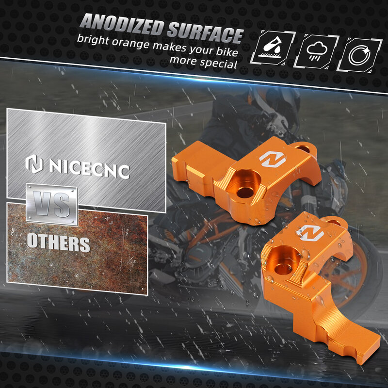 NiceCNC-Protectores de cilindro maestro para motocicleta, cubierta para KTM 250 300 350 400 450 500 SX SXF XCW XC XCF EXC EXCF 2014-2023 2022