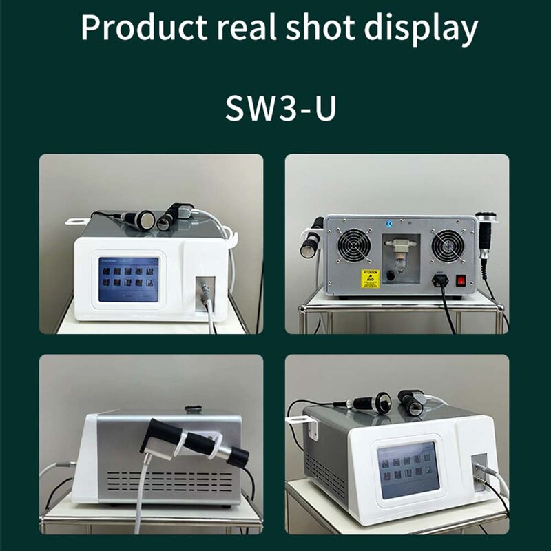 Mesin Terapi Ultrasound dan Shockwave untuk Pereda Nyeri Sendi dan Otot, Perawatan ED, Regenerasi Jaringan Otot dan Tulang, Pa