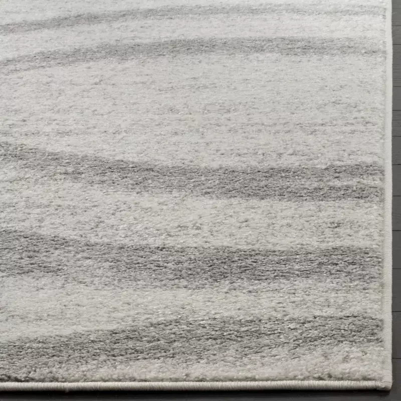 Safavieh Adirondack Collection Bereich Teppich-9 'x 12', Creme & Grau, modernes Wave Distressed Design, nicht vergießen & einfaches Auto