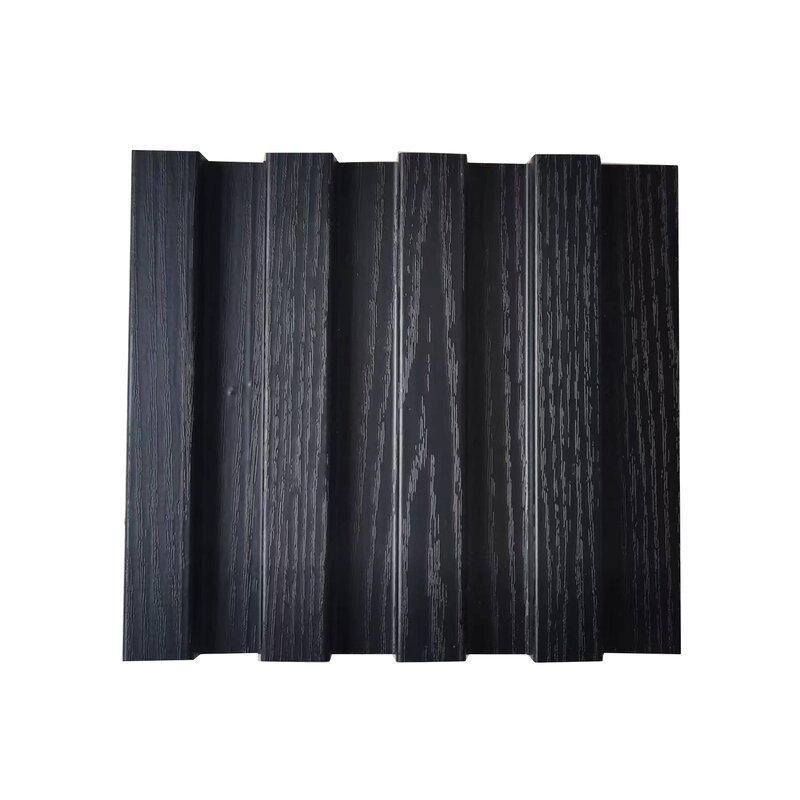 Panneaux muraux en bois noir, 10 pièces, décoration intérieure, taux de feu B1, matériaux de décoration