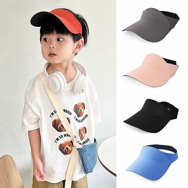 Breathable Kids Sun Cap Visor for Boys Girls Cute Infant Fisherman Hat Summer Toddler Panama Hat Beach Caps