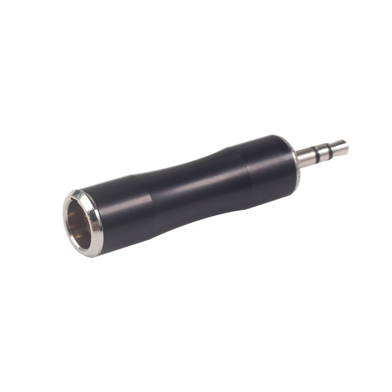 Adaptador de conector de Audio estéreo macho a Mini Xlr macho, alta calidad, 2 unids/lote, 3,5mm, 1/8"