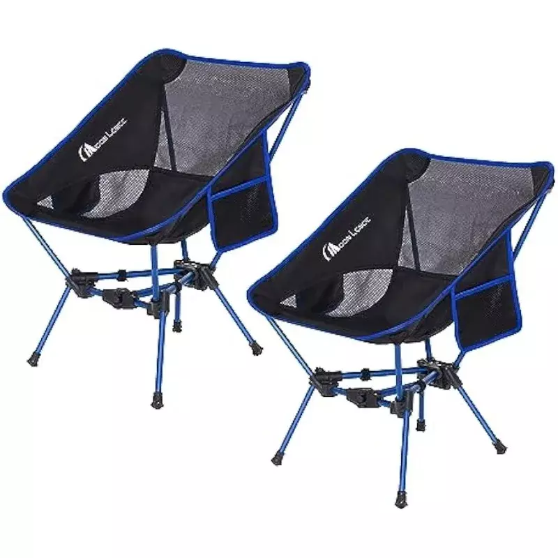 문 렌스 휴대용 캠핑 의자, 백패킹 의자, 4 세대 초경량 접이식 의자, 컴팩트