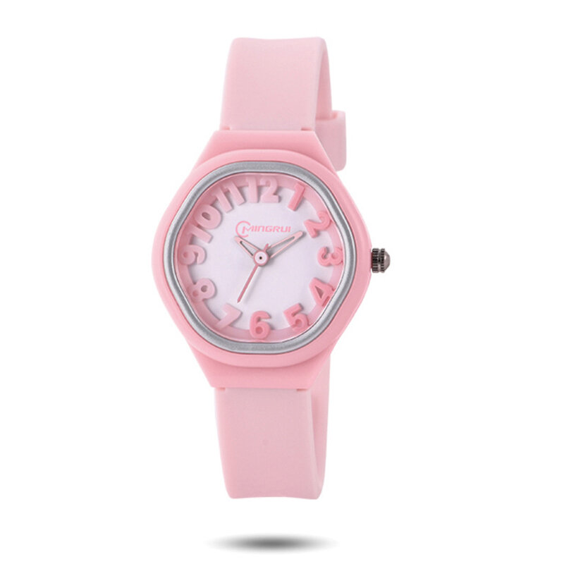 UTHAI C14 reloj Digital grande de cuarzo Simple para niños, relojes silenciosos de examen para estudiantes, reloj de pulsera de moda para niños y niñas