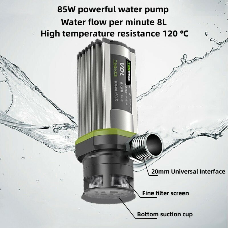 Prysznic elektryczny Przenośna mobilna maszyna do kąpieli Pompa samozasysająca 85W Mały pręt grzewczy ciepłej wody Przewód zasilający USB 1,2 m Interfejs może być podłączony do baterii litowej, zasilania mobilnego