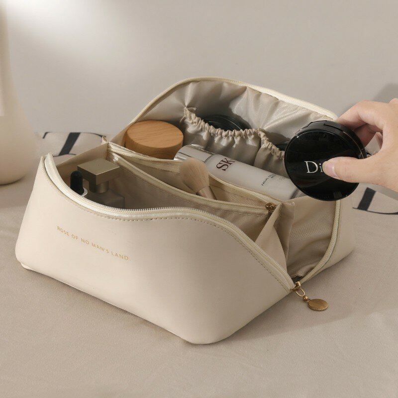 Waterproof Female Storage Make Up Cases New Fashion Simple Handbags Portable Large-Capacity Travel Cosmetic Bag Organizer