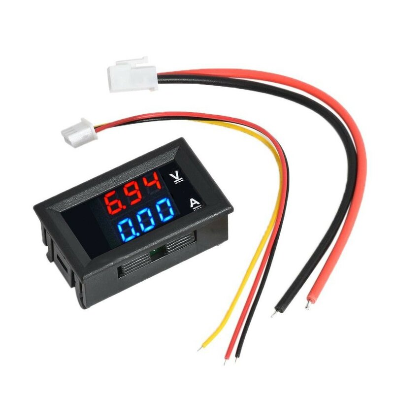 DC0-100V 10A LED voltmetro digitale amperometro auto moto tensione misuratore di corrente Volt rilevatore Tester pannello Monitor