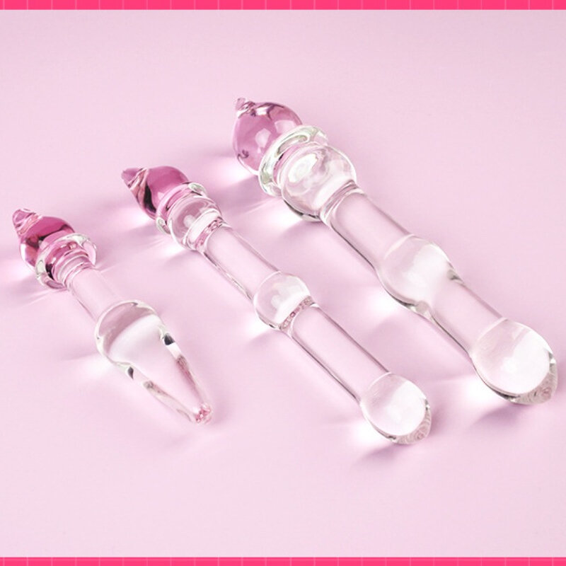 New 3 Sizes Anal Plugs Smooth Anal Trainer for Men and Women Anal Expansion Masturbation Vibrator  Vaginal Stimulator Adult Toys