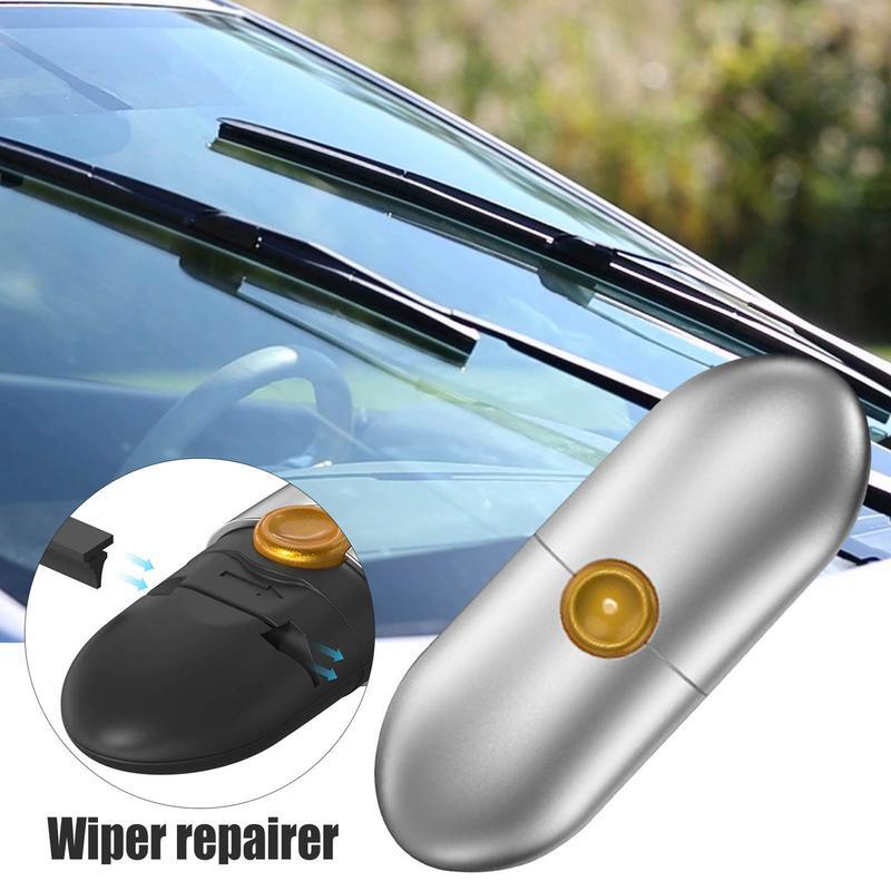 Car Wiper Repair Tool, 2 em 1, Reparador, Limpador de pára-brisas, Cortador de lâmina, Coçar Reparação, Wiperblade, Novo