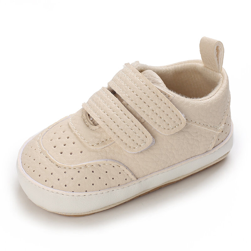 Haizhiw 0-18m bebê primeiros caminhantes bonito recém nascido criança tênis de lona do bebê menina do menino macio sola berço sapatos