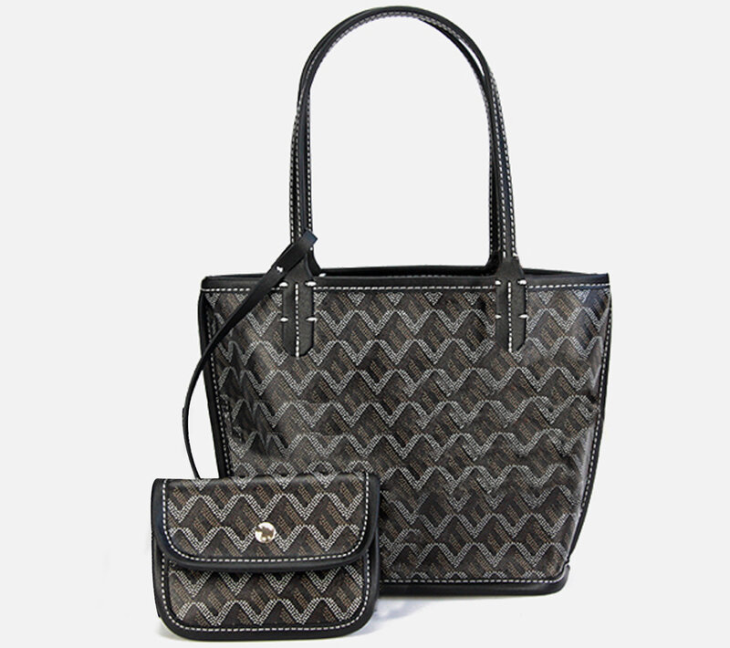 جويا-حقيبة كتف واحدة صغيرة ، حقيبة تسوق كبيرة السعة ، مصنوعة من الجلد ، مزدوجة الجانب ، للأم