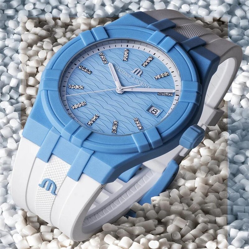 Maurice Lacroix Aikon Tide Luxury Men's Watch Rubber Strap Waterproof Quartz Smart Watch Men's Sports Reloj Hombre