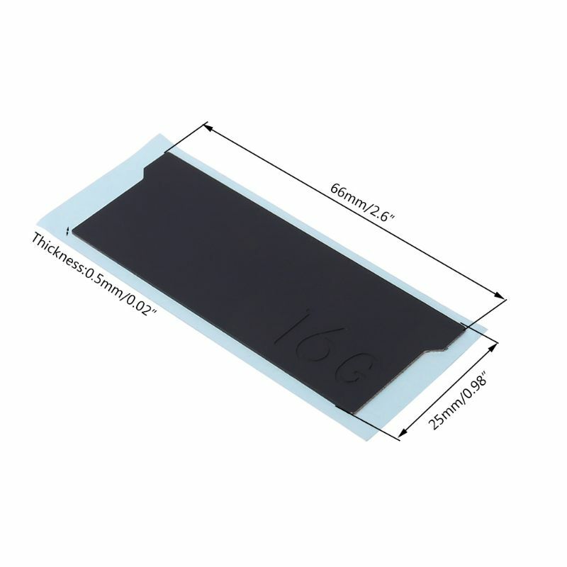Colete resfriamento dissipador calor memória para notebook banhado a cobre
