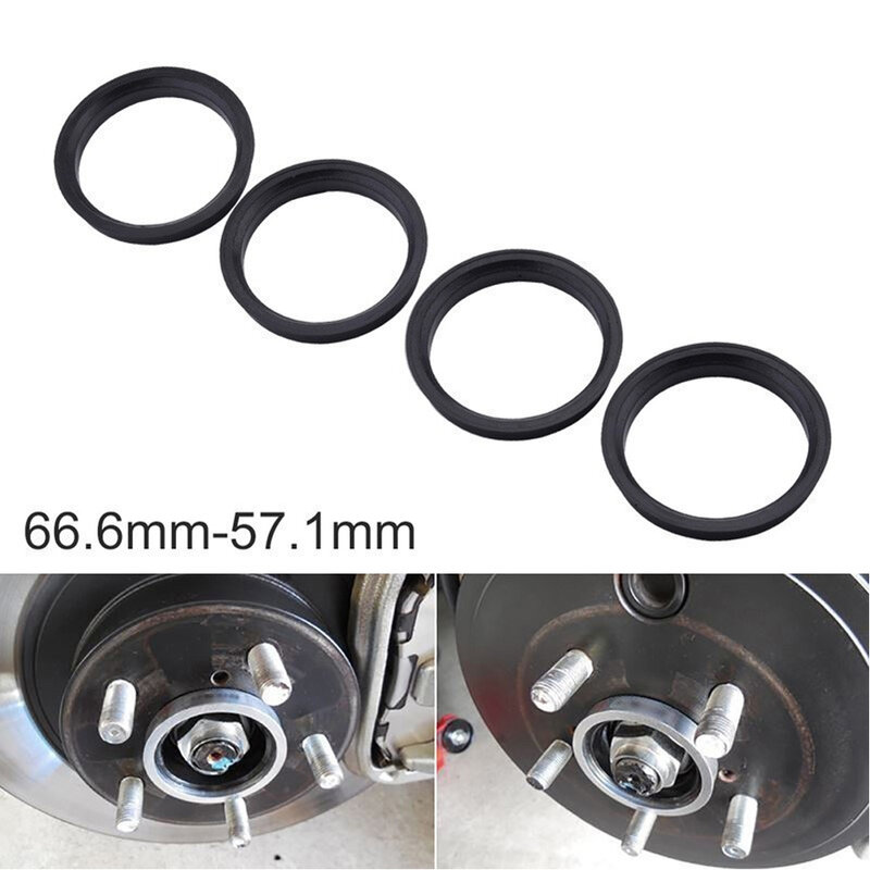 4Pcs/Set Car Accessories Plastic Wheel Hub Centric Ring 73.1 to 67.1 Wheel Hub Ring OD = 73.1mm ID = 67.1mm Wheel Center Ring