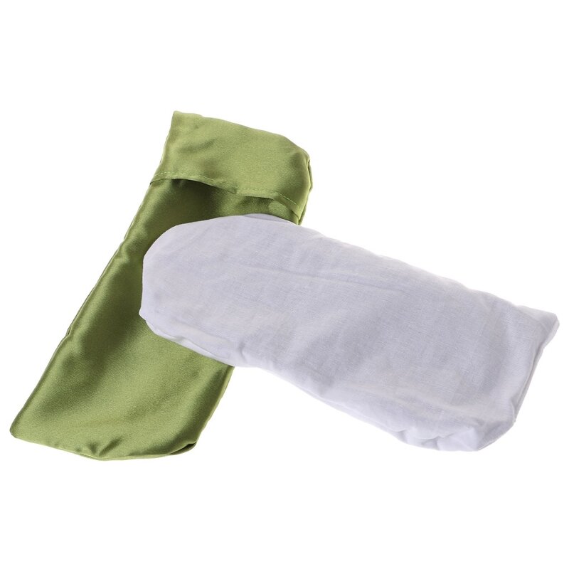 Yoga Eye Pillow Silk Cassia Seed Lavender Relaxation Mask